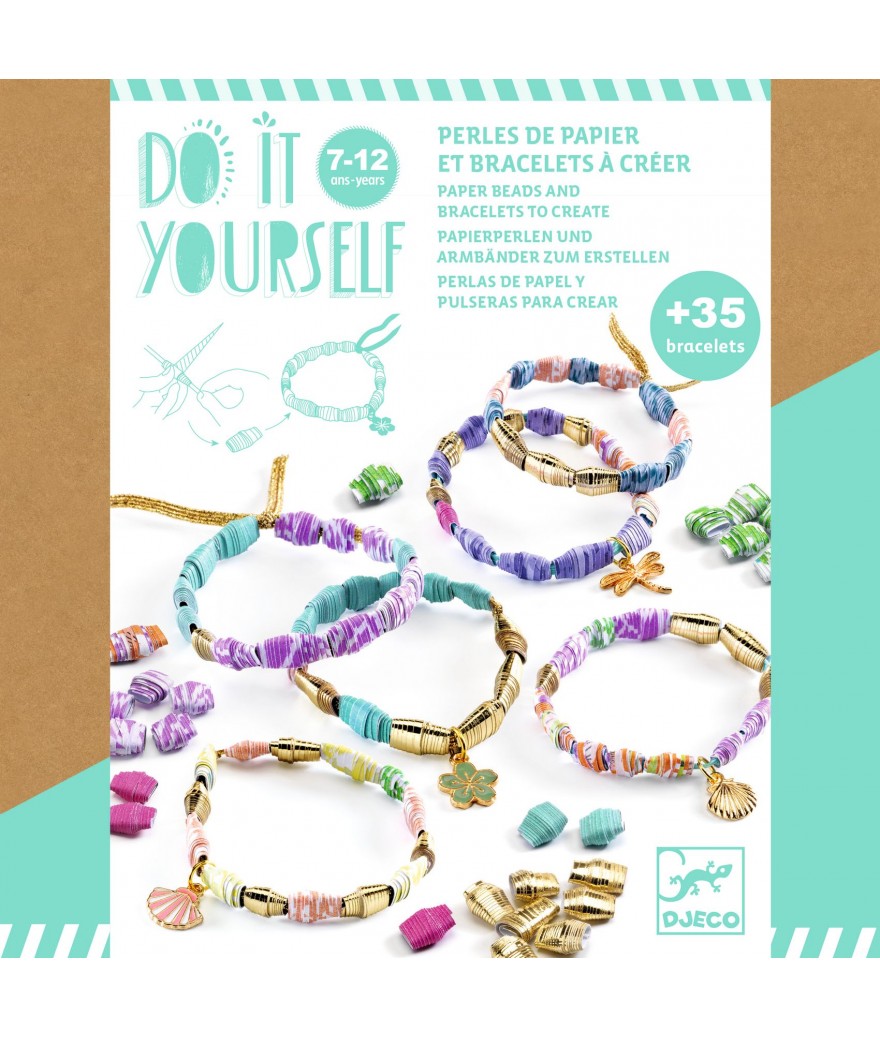 Djeco DIY Paper Beads & Bracelets