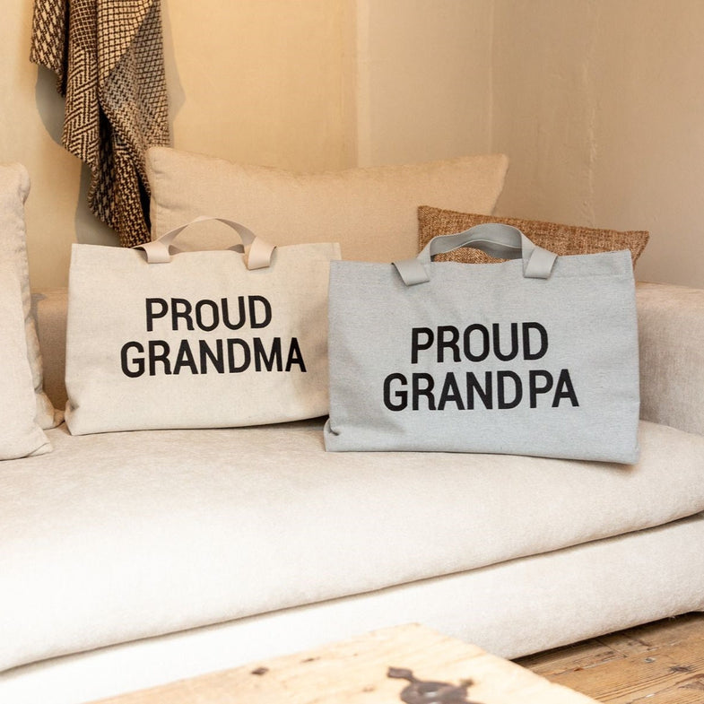Childhome Weekend Bag Grandma Bag Canvas | Ecru