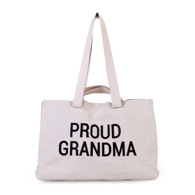 Childhome Weekend Bag Grandma Bag Canvas | Ecru