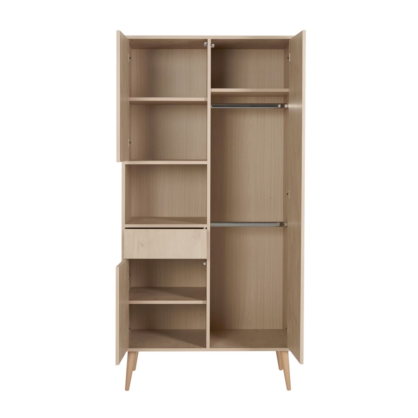 Quax Cabinet Cocoon 96x58x196cm I Natural Oak