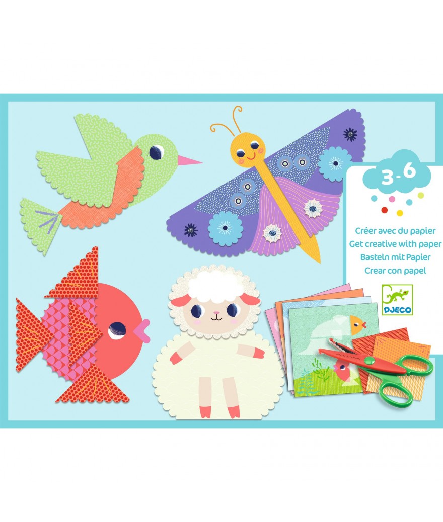 Djeco paper craft set