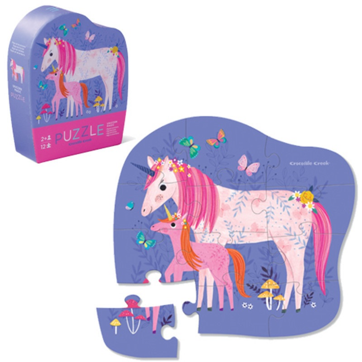 Crocodile Creek puzzel 12 stukken - Unicorn Magic