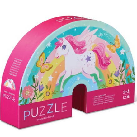 Crocodile Creek Puzzle 12 pieces - Unicorn