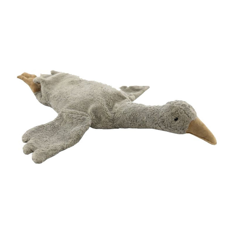 Senger Naturwelt Cuddly Toy Heat Cushion With Cherry Pins | Goose Small Grey