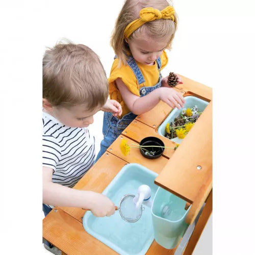 Janod Wooden Outside Play Kitchen | Muddy Lab