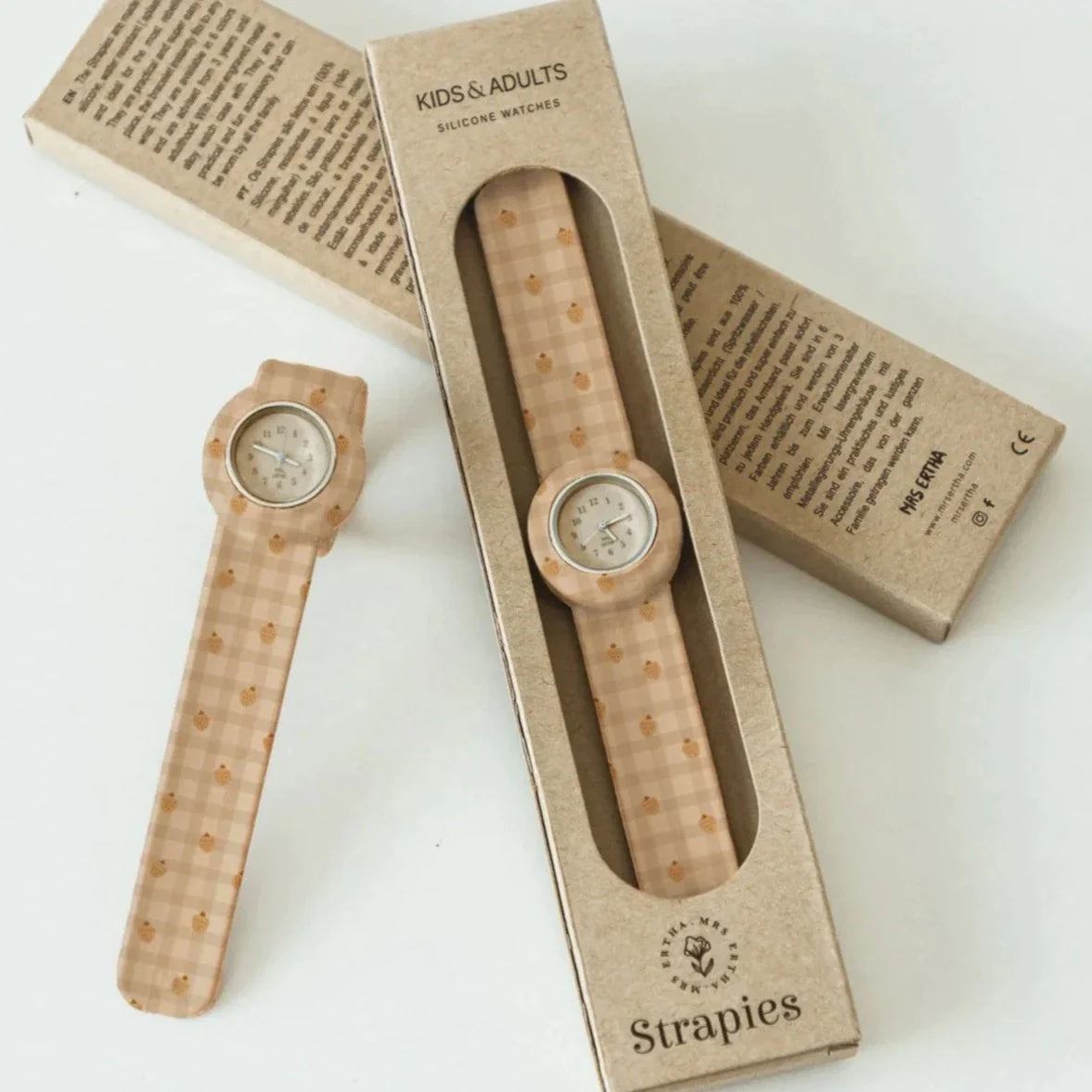 Mrs. Ertha New Strapies Watch | Cute strawberries