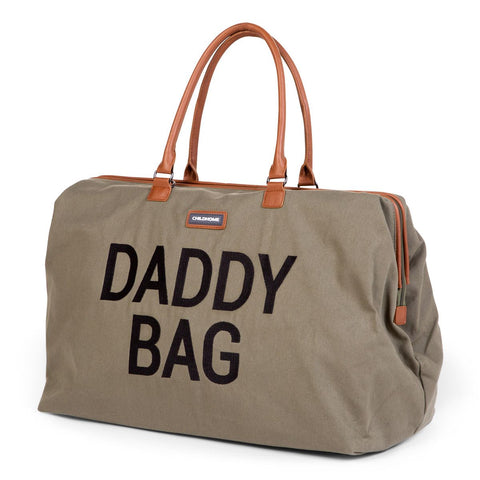 Childhome Weekendbag XL Daddy Bag Canvas Khaki