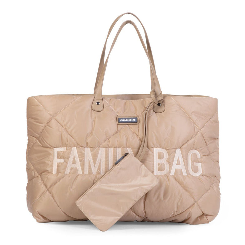 Childhome Weekendbag XL Family Bag Quilted | Beige