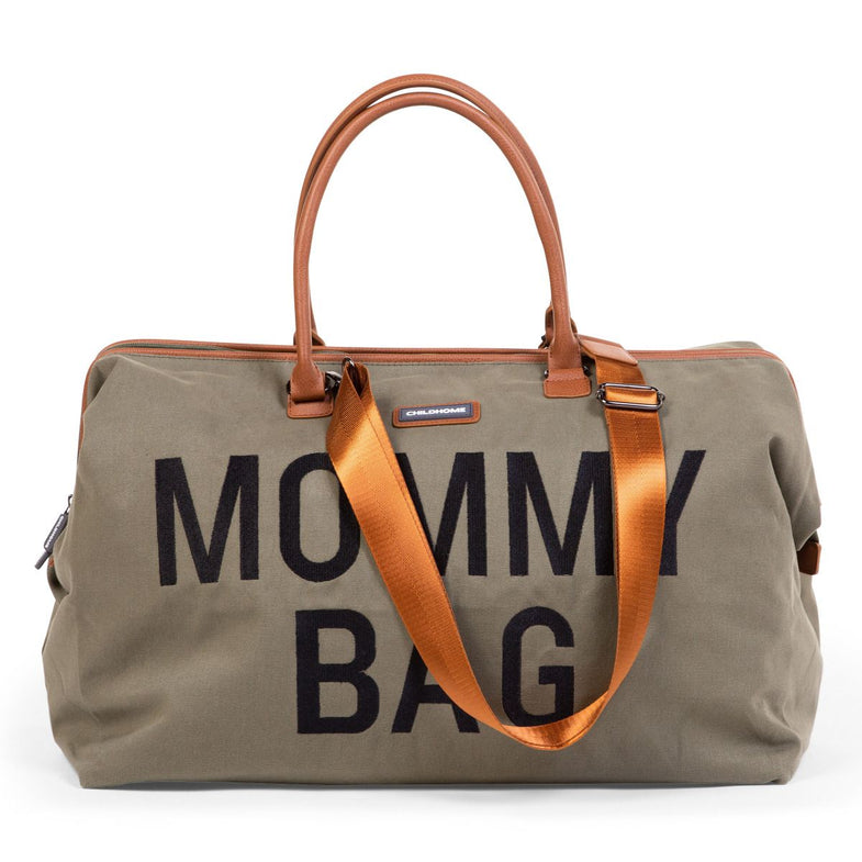 Childhome Weekendbag XL Mommy Bag Canvas Khaki
