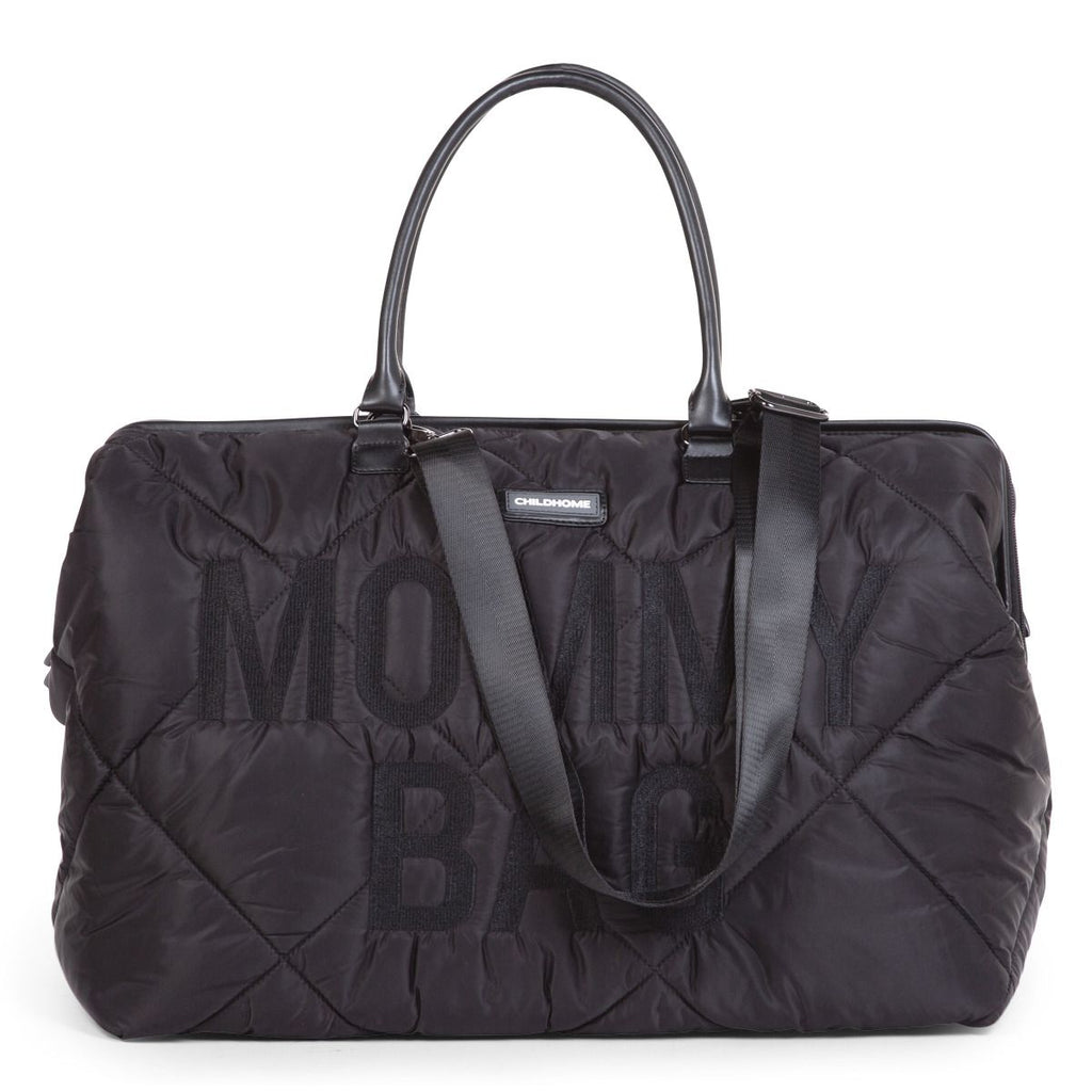 Childhome Weekendbag XL Mommy Bag Quilted | Black