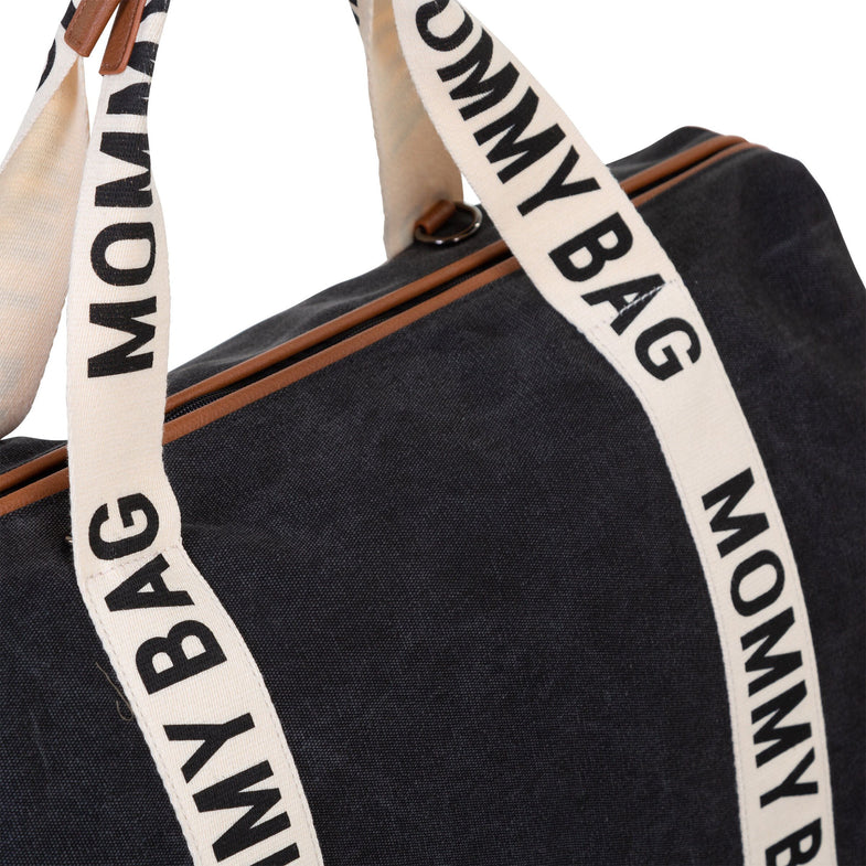 Childhome Weekend Bag Mommy Bag Nursing bag | Canvas Black