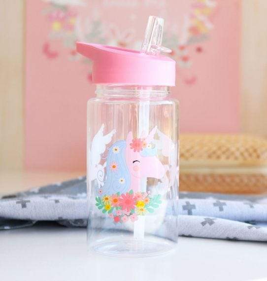 A Little Lovely Company Drinking Bottle | Unicorns