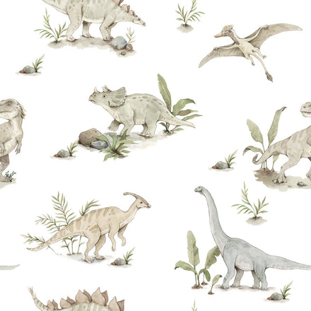 Dekornik Wallpaper I Happy Dinos