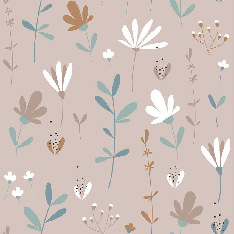 Dekornik Wallpaper Simple Scandinavian Spring Meadow