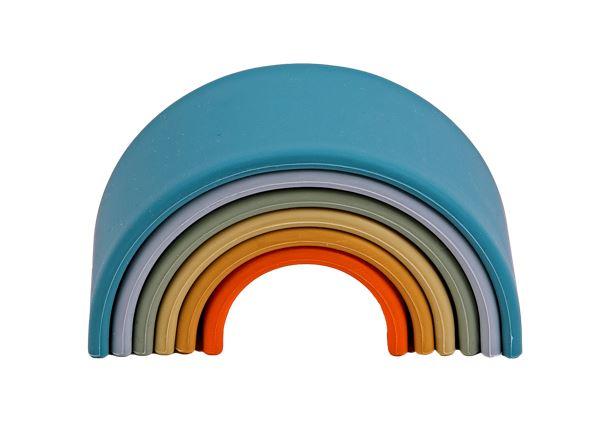 Dera Silicone Playset Set 6 I Rainbow Nature