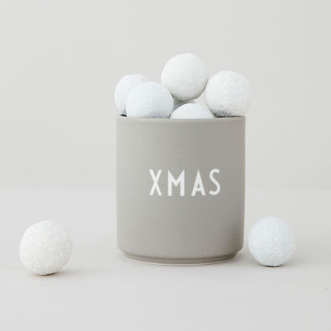 Design Letters Favorite Cups | Xmas Grey *