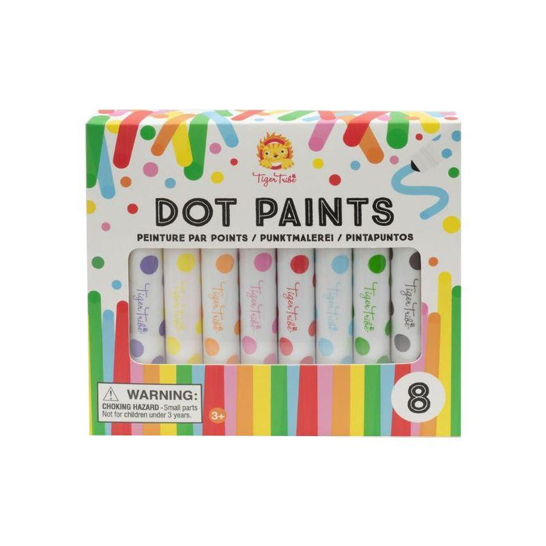 Tiger Tribe Set 8 Paint Stitches Dot Paint Markers