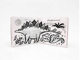 Wee Gallery Baby Bathbook Who Loves Dinosaurs?