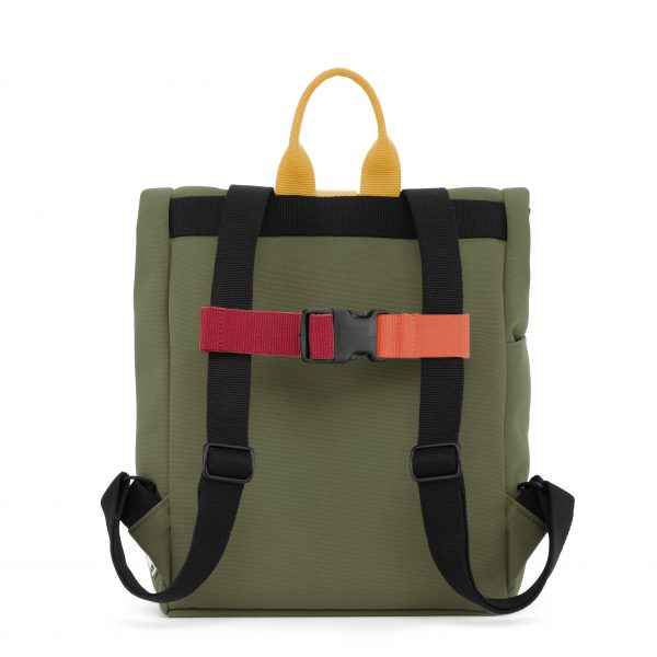 Dusq Mini Bag Canvas Forest Green /Autumn Yellow