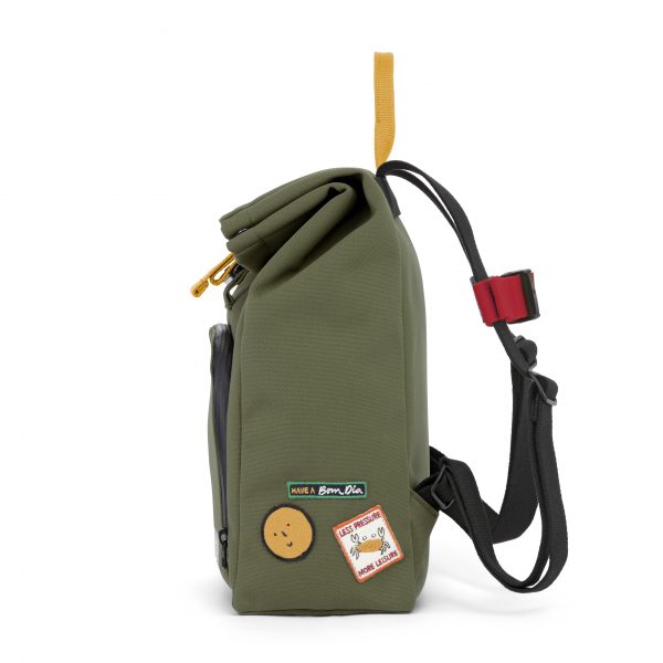 Dusq Mini Bag Canvas Forest Green /Autumn Yellow