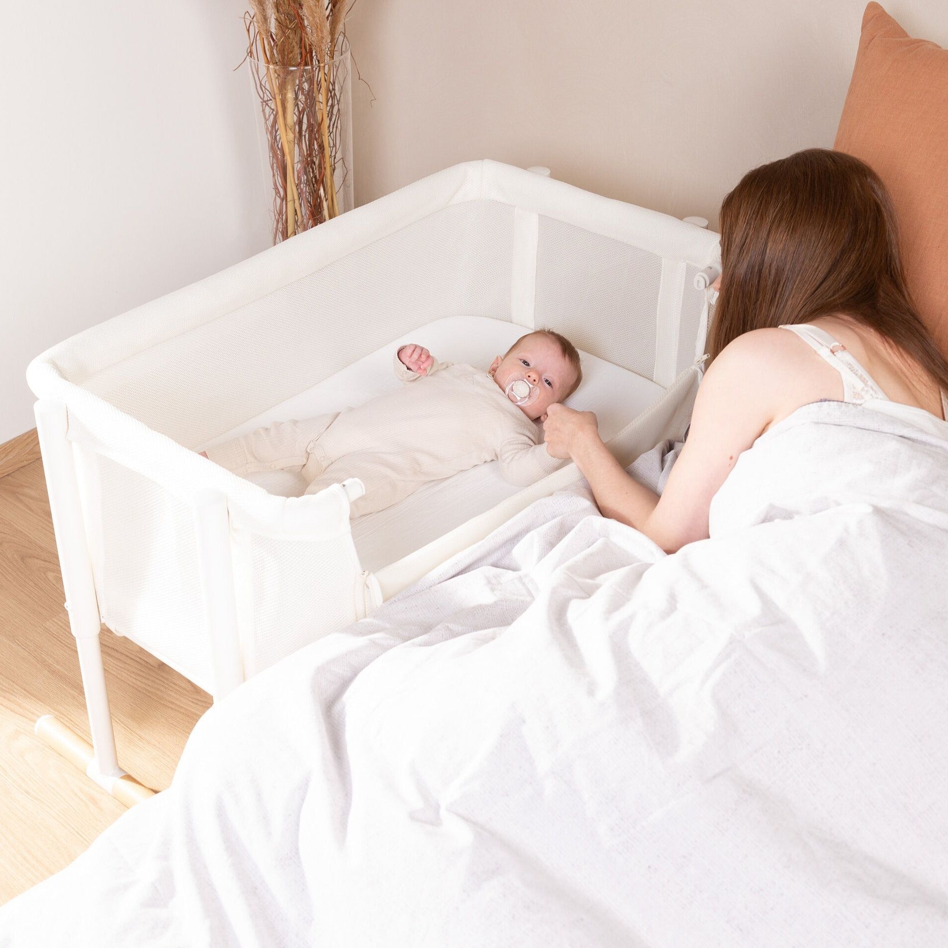 Childhome Evolux Co-Sleeper | Natural White