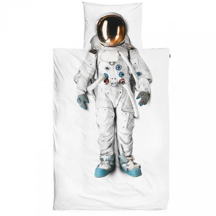 SNURK dekbedset 140 x 200/220cm Astronaut - DE GELE FLAMINGO - 1