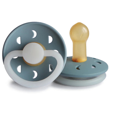 Frigg Moon Latex pacifier 0-6m | Stone Blue Night