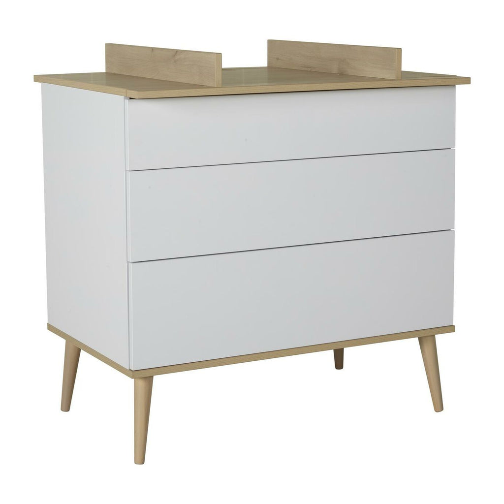 Quax Flow Extension Commode I White & Oak