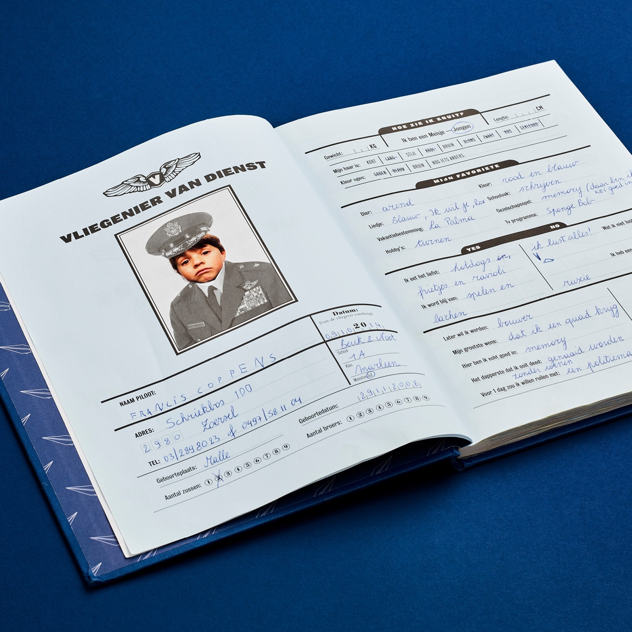 Stratier Vriendenboek | De Vliegende Vrienden