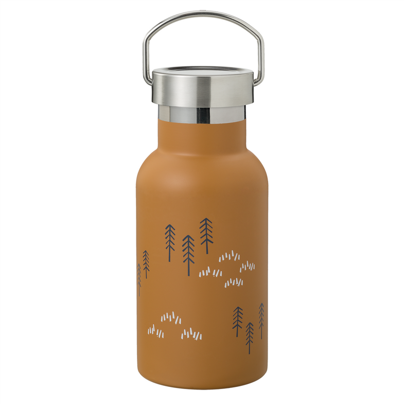 Fresk Thermal Drinking Bottle 350ml | Woods Spruce Yellow