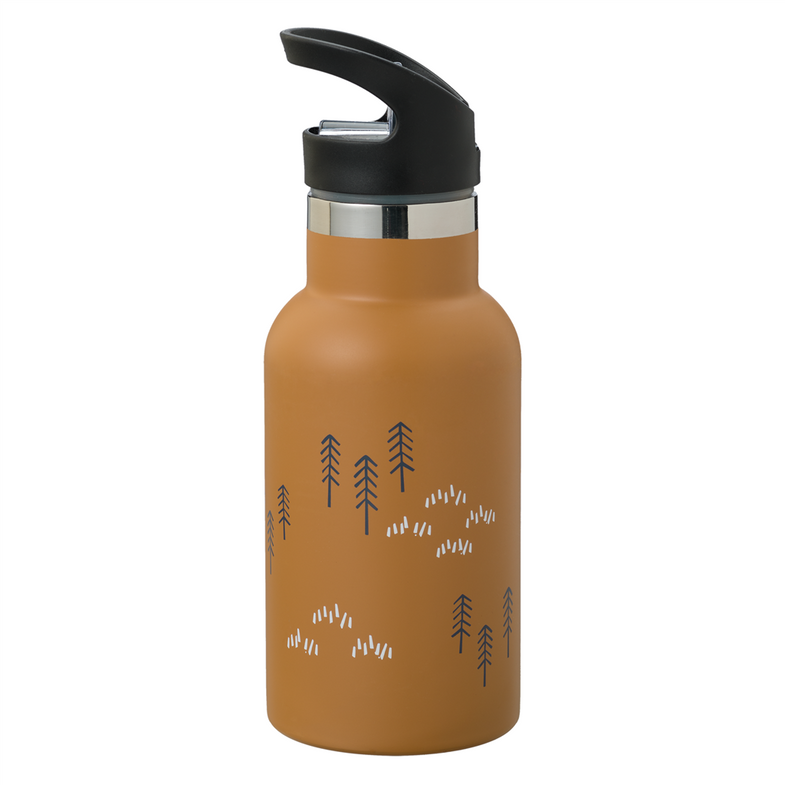 Fresk Thermal Drinking Bottle 350ml | Woods Spruce Yellow