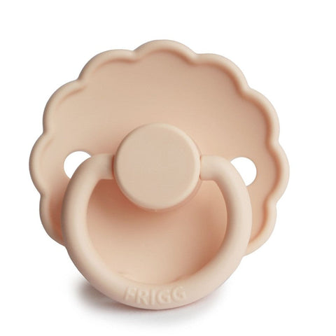 Frigg Daisy Silicone pacifier 6+M | Pink Cream