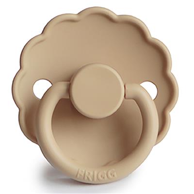 Frigg Daisy Silicone Pacifier 0-6M | Croissant