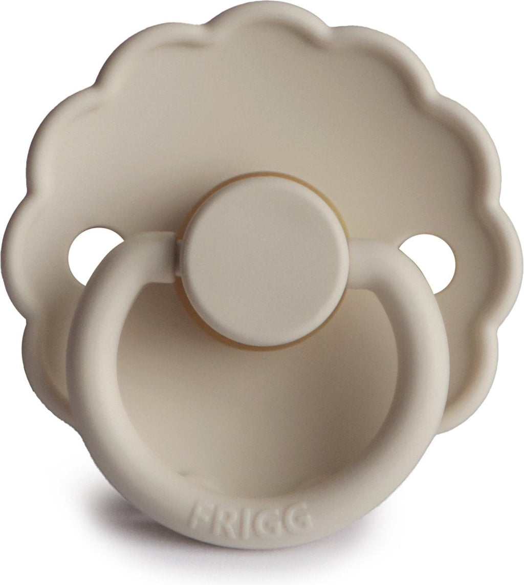 Frigg Daisy Silicone Pacifier 0-6M | Sandstone