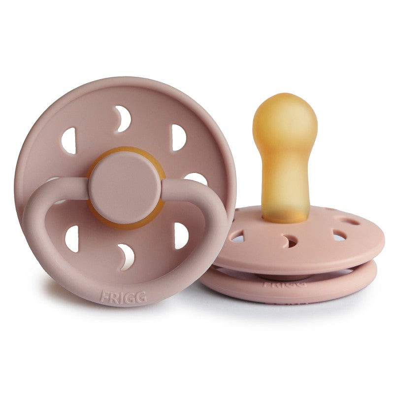 Frigg Moon Latex Pacifier 6 + M | Blush