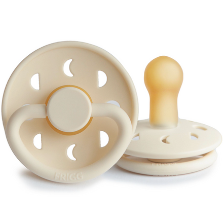 Frigg Moon Latex Pacifier 6 + M | Cream