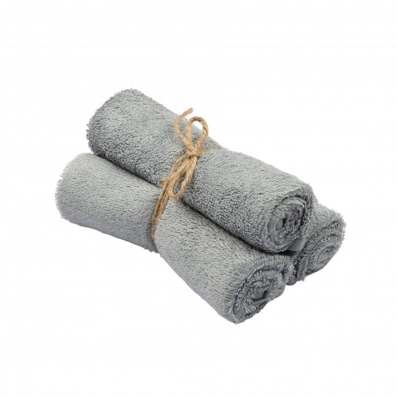 Timboo Guest towels 3 pieces 29.5x50 | Moon Blue
