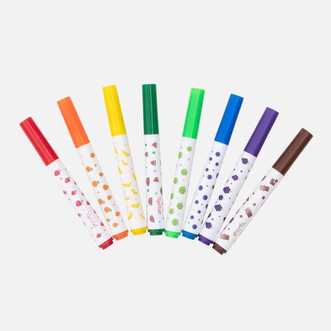 Tiger Tribe Set 8 paint markers Scented markers odor markers