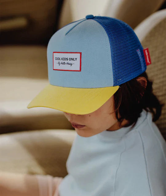 Hello Hossy Cap | Mini Blue Lemon