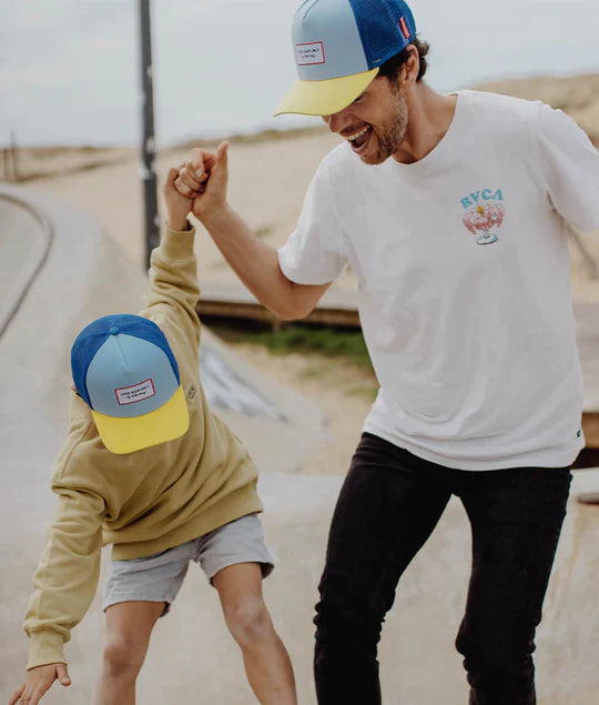 Hello Hossy Cap Adult Dad | Mini Blue Lemon