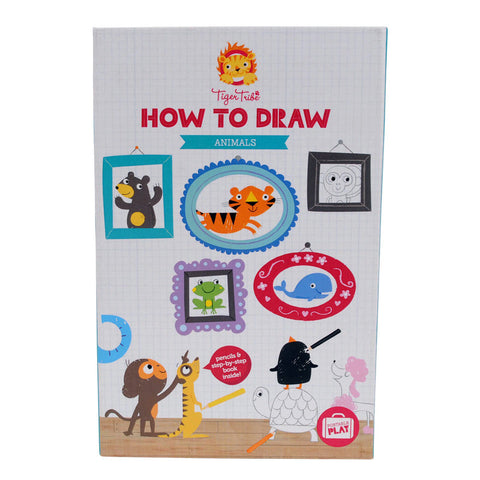 Tiger Tribe take craft set how to draw | Animals