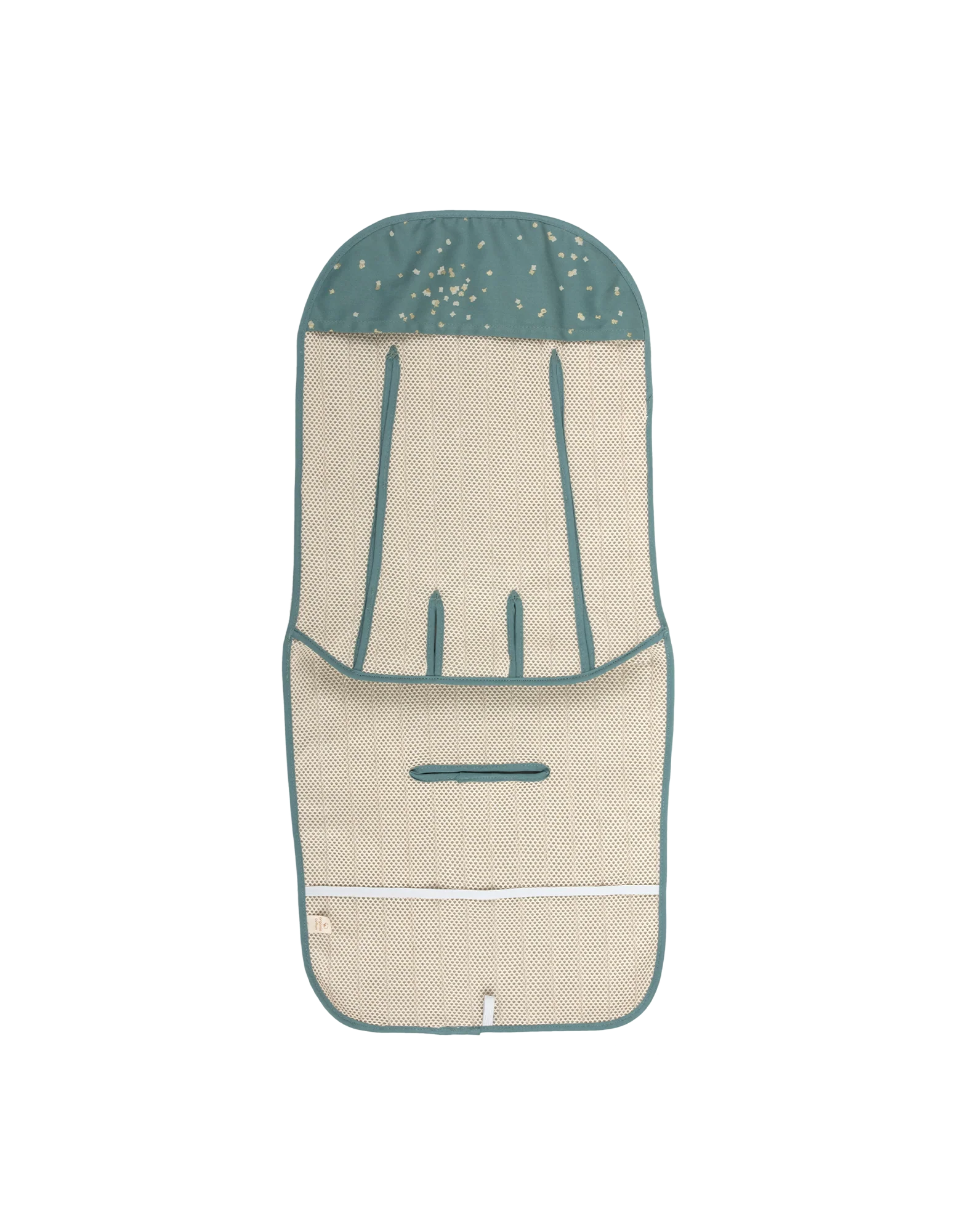 Nobodinoz Universal Buggy Inlay | Gold Confetti /Magic Green