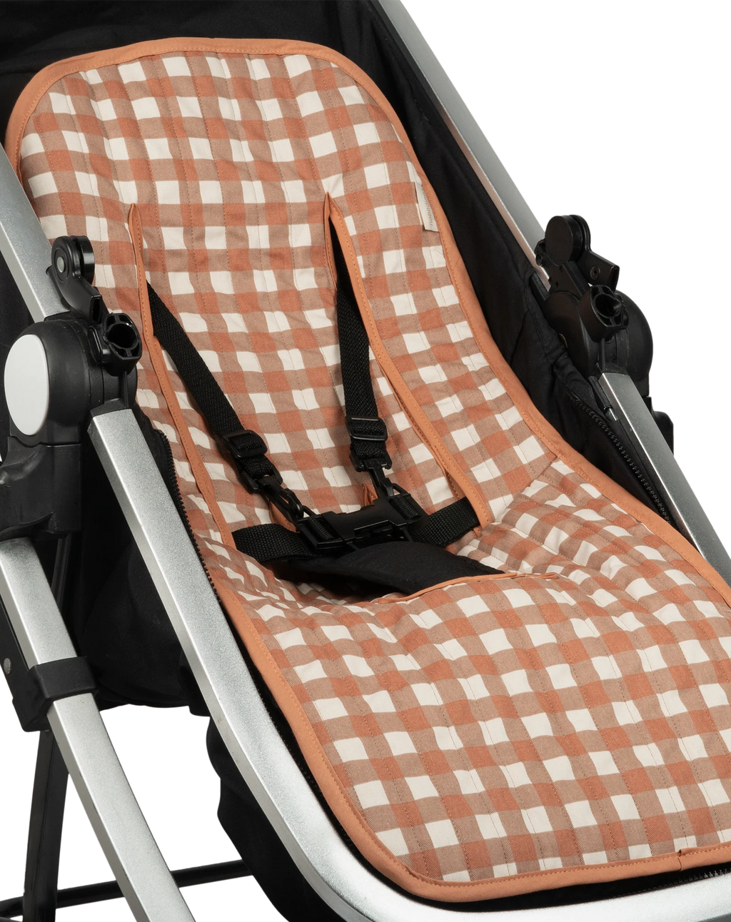 Nobodinoz Universal Buggy Inlay | Terracotta checks