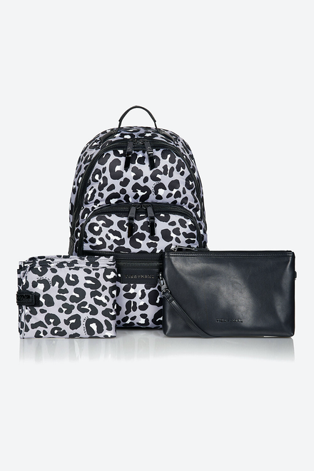 Tiba + Marl Elwood Backpack | Mono Leopard