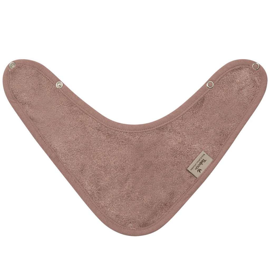 Timboo Bamboo Bib Bandana double layer - Mellow Mauve