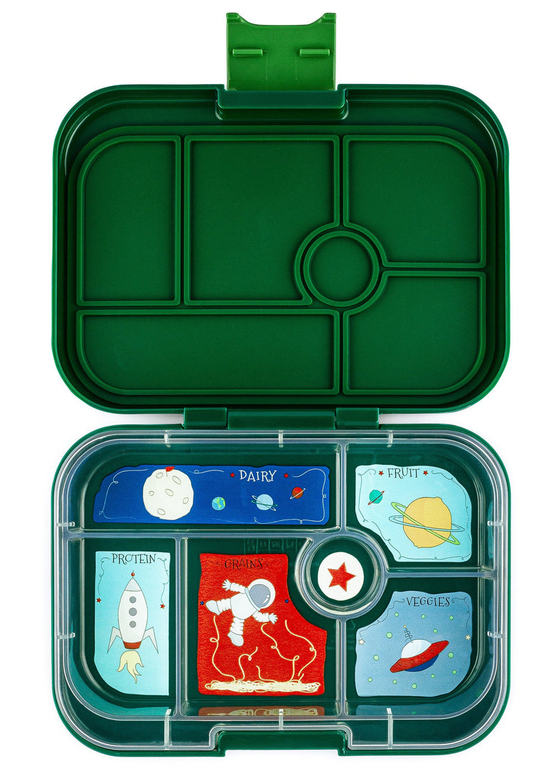 Yumbox Original 6 compartments Leakfree lunch box | Explore Green