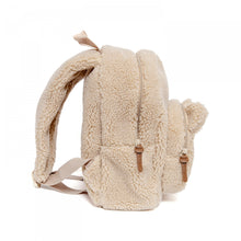 Petit Monkey Teddy Backpack Sand