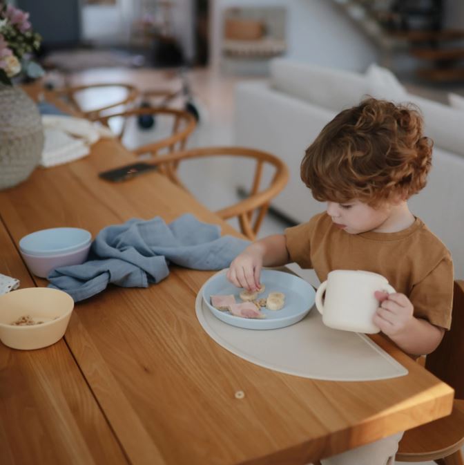 Mushie Silicone Snack Cup | Ivory