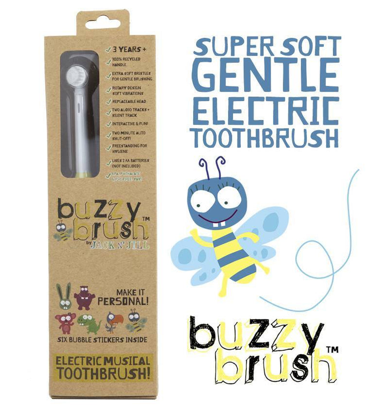 Jack N 'Jill Organic Electric Toothbrush - Buzzy Brush