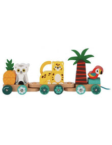 Janod Tropical train play set